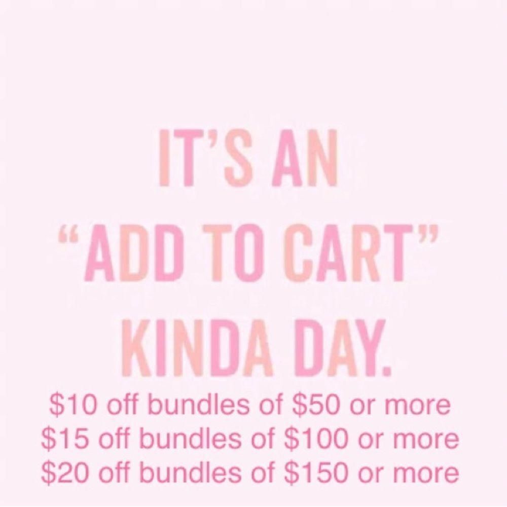 Come get bundle deals!!